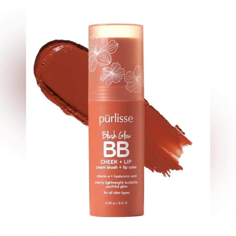 PURLISSE BEAUTY Blush Glow BB Cheek + Lip in Desert Sunset